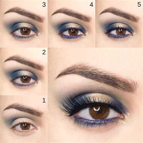 Tutorial trucco blu: FOTO make up Chanel 